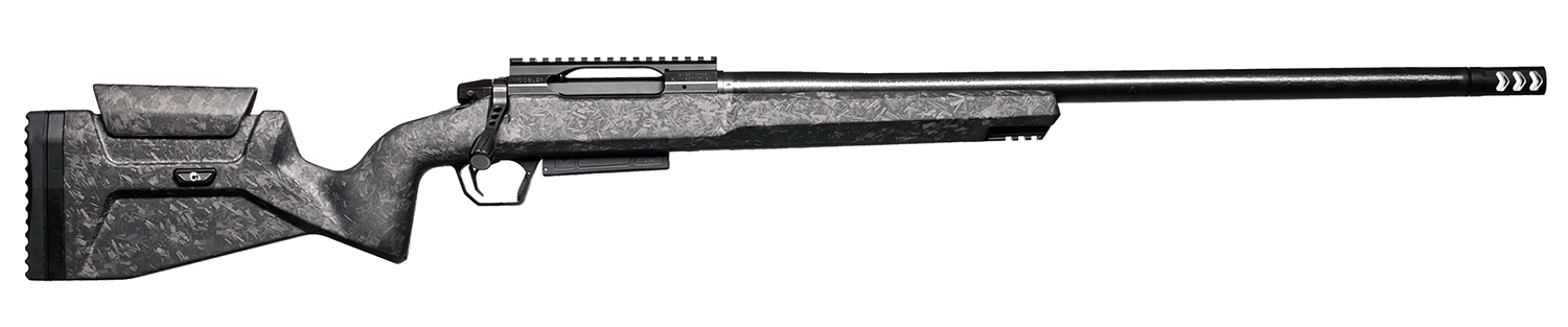 Christensen Arms 8011400301 MCR  6.5 PRC 4+1 22" Carbon Fiber Threaded Barrel, Picatinny Rail Receiver, M-LOK Forend, Black Adj Cheek Riser w/Pistol Grip Carbon Fiber Stock