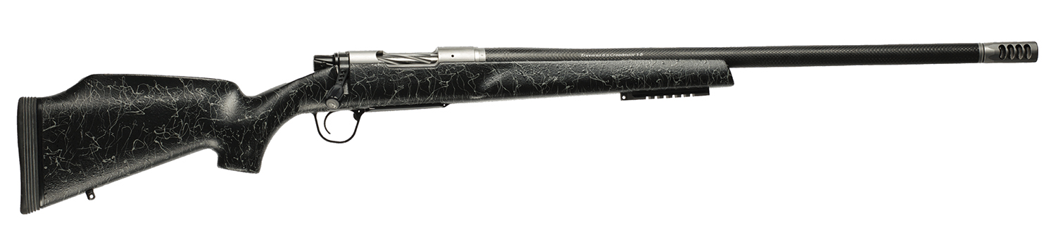 Christensen Arms 8011001302 Traverse  308 Win 4+1 16.25" Carbon Fiber Threaded Barrel, Stainless Steel Drilled & Tapped Receiver, Black w/Gray Webbing Monte Carlo w/Raised Comb Carbon Fiber Stock