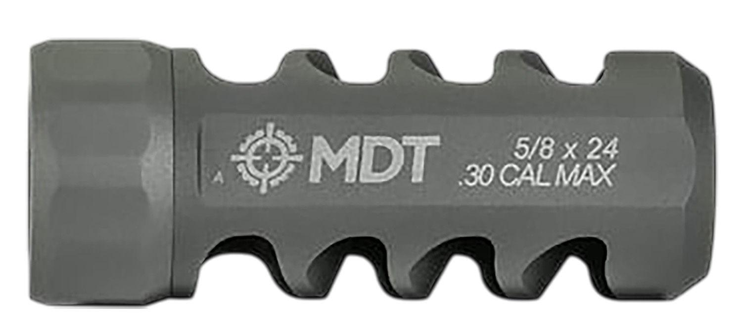 MDT 109154RTI MUZZLE BRAKE HUNT STD 30CAL 5/8-24