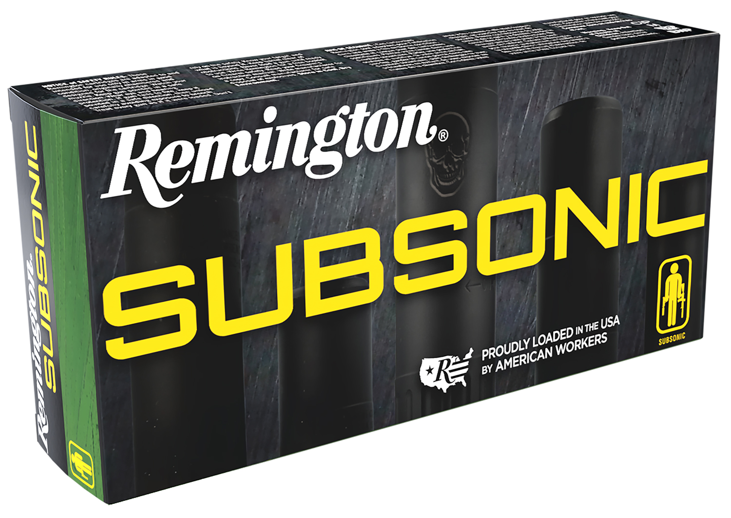 Remington Ammunition 27746 Subsonic  308Win 190gr Bonded Hollow Point 20 Per Box/10 Case
