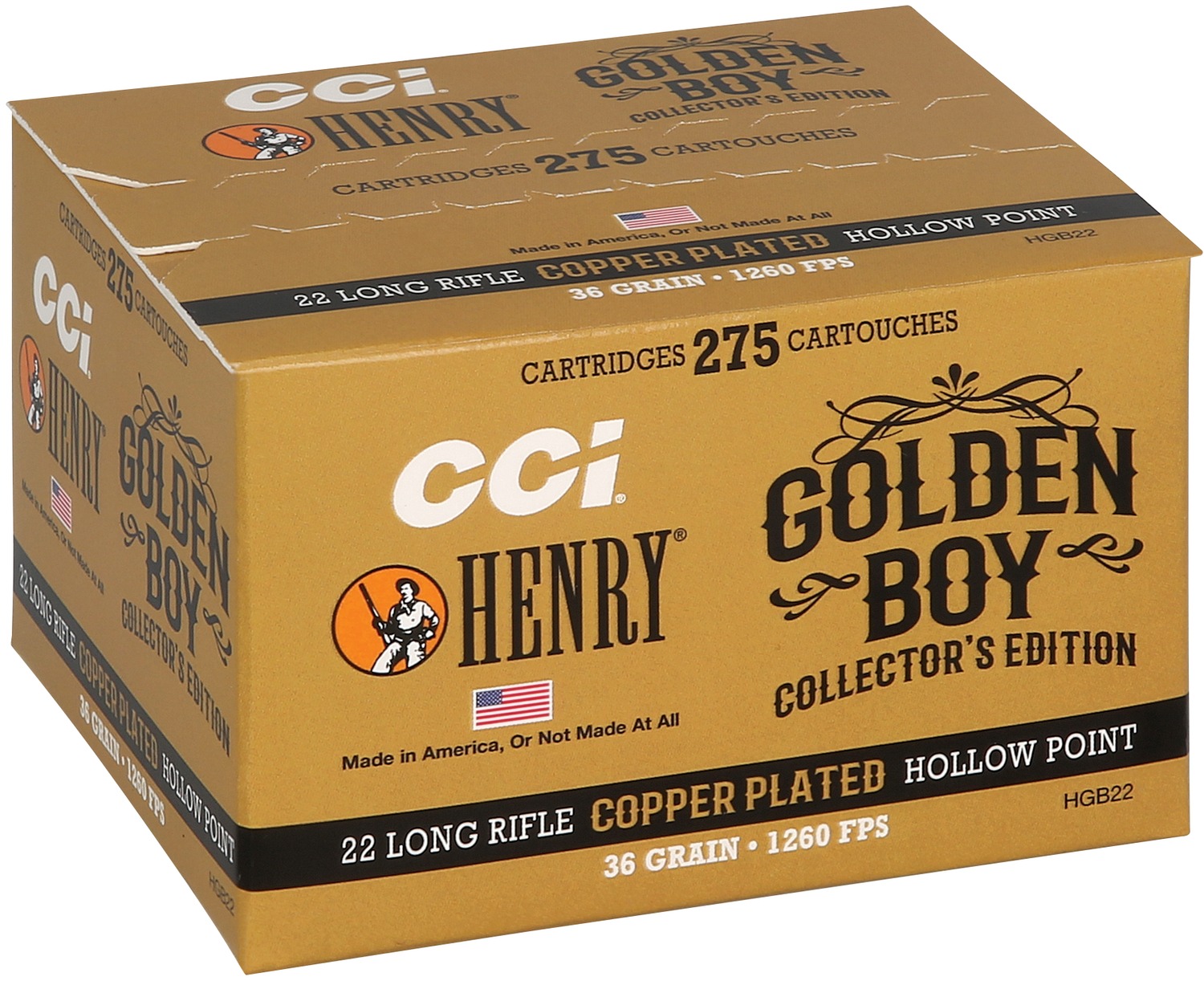 CCI HGB22     22LR 36GR CPHP HENRY GB