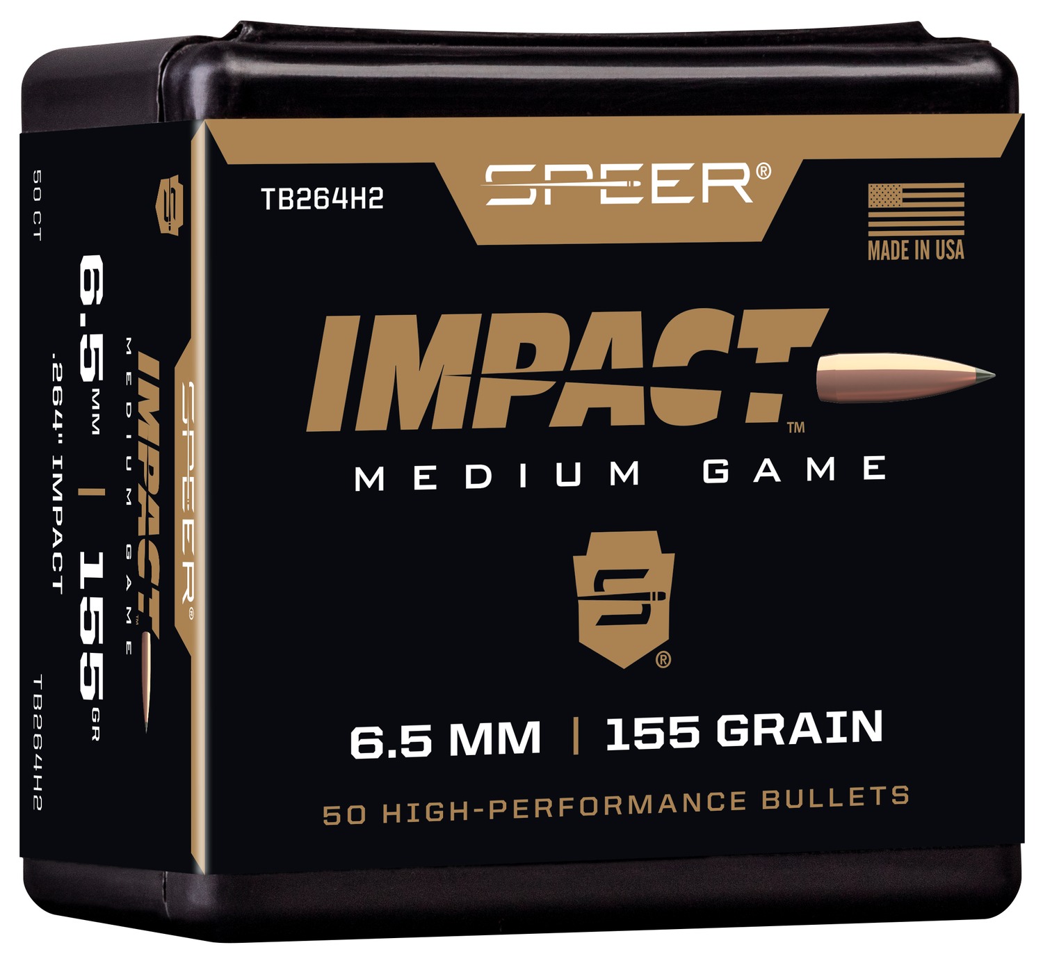 SPEER TB264H2   BULL .264 156 SIB