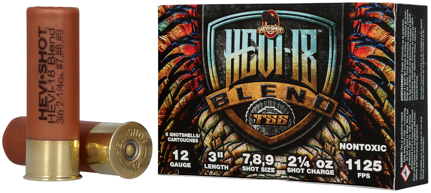 HEVI-Shot HEVI-18 Blend HS4079 12 Gauge 3" 2 1/4oz Tungsten Super Shot #7/8/9