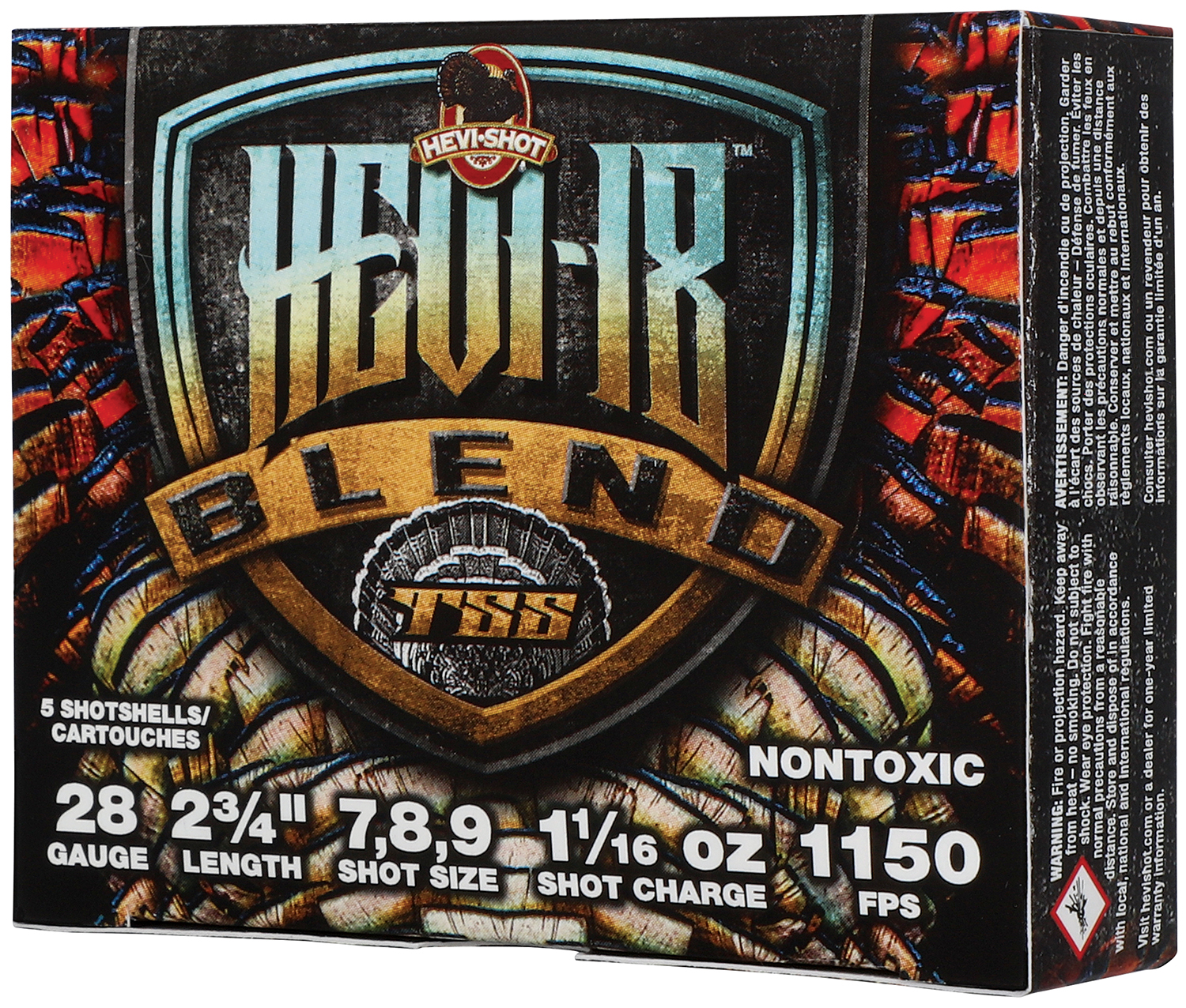 HEVI-Shot HEVI-18 Blend TSS 28 Gauge 2.75" (7/8/9 Shot) Tungsten Super Shot