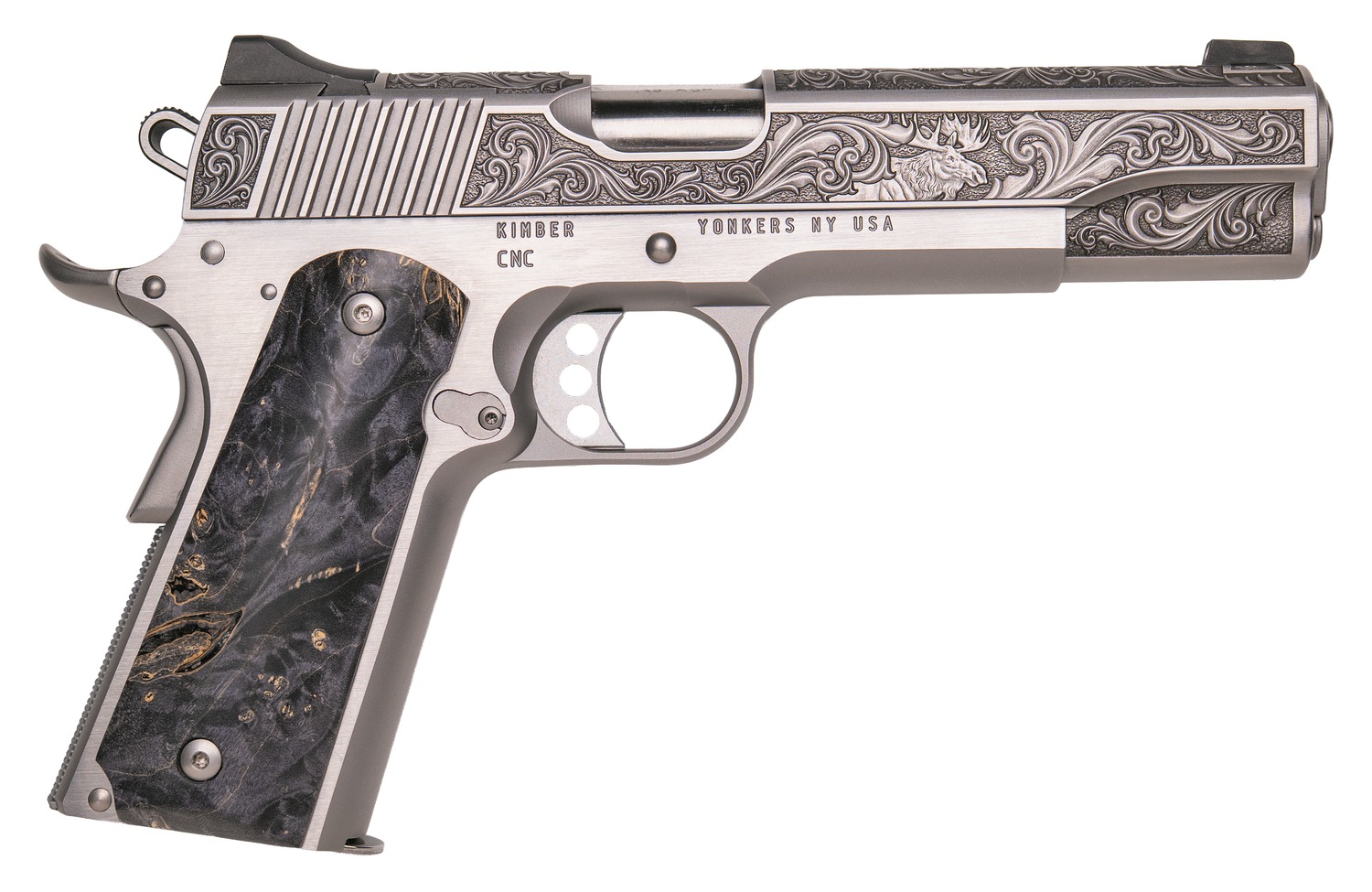 CNC CNCWILDLIFE45 KIMBER 45 MAPLE GRIPS WILDLIFE - CNC - 45 ACP