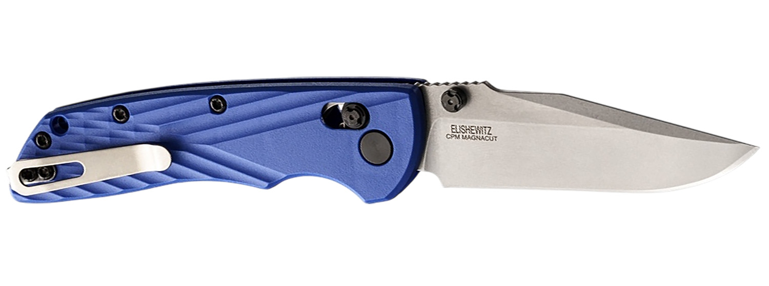HOG 24373   DEKA 3.25 CLIP PNT BLADE TUMB G10 BLU