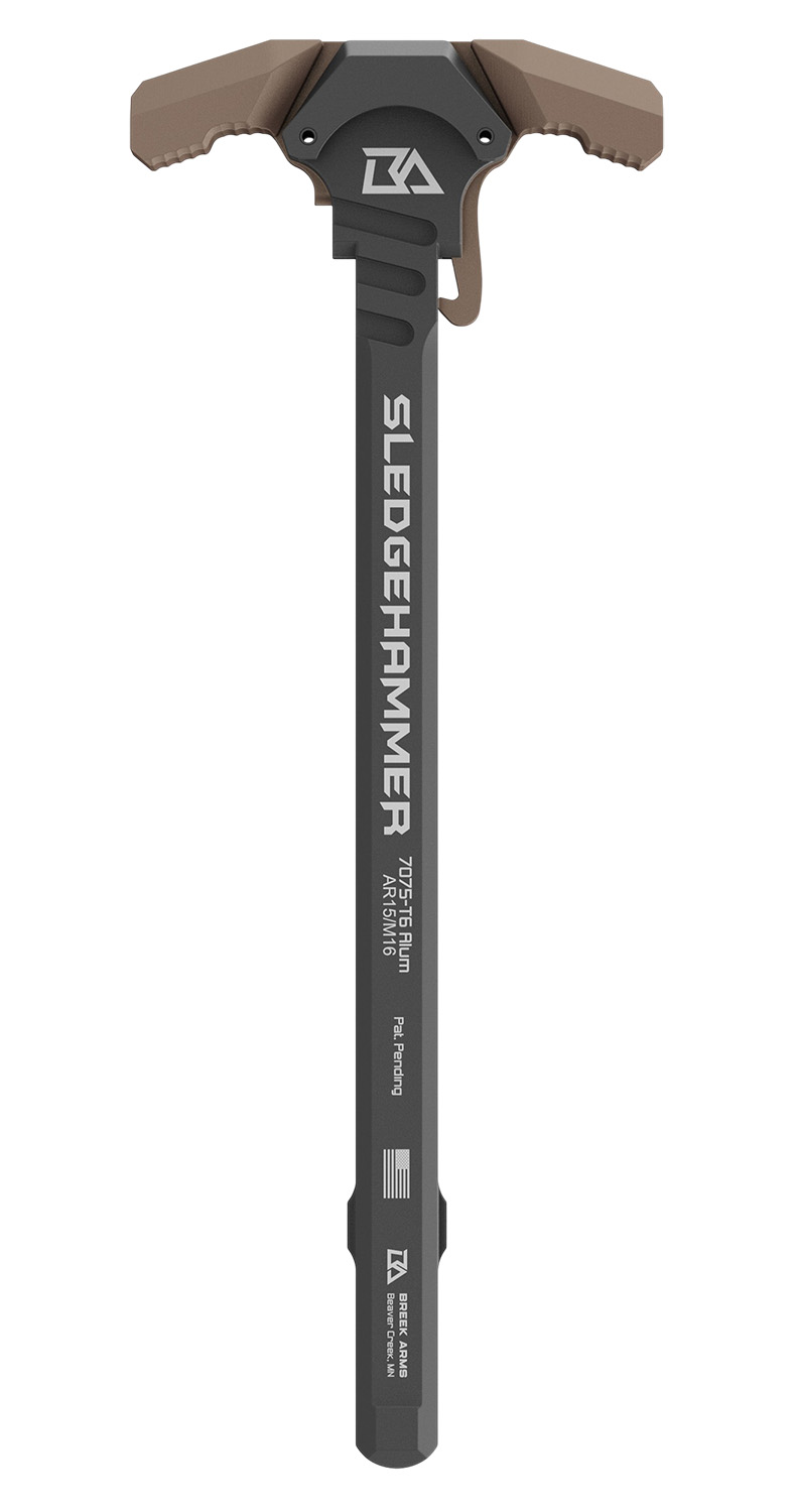BREEK ARMS BRK6015-FDE AR-15 Sledgehammer Ambi Charging Handle FDE