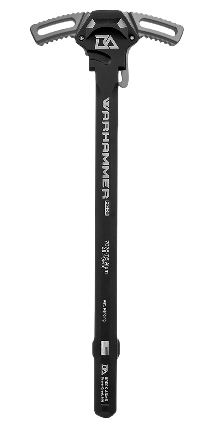 Breek Arms BRK522-MGRAY AR-15 Warhammer Mod2 Ambidextrous Charging Handle - Breek Arms - WARHAMMER for sale at TheGunDock