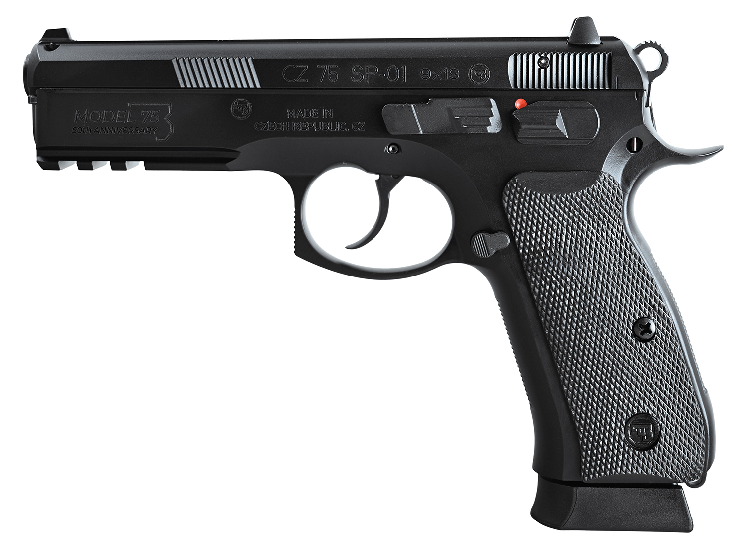 CZ 75 SP-01 50th Anniversary Elite 9mm 4.60 in. – Reliable Pistol 5 CZ USA 75 SP-01 50th Anniversary Elite, alternate view