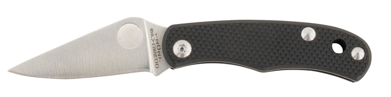 Spyderco C133GBKP Bug Black G-10 Folding Knife - Spyderco
