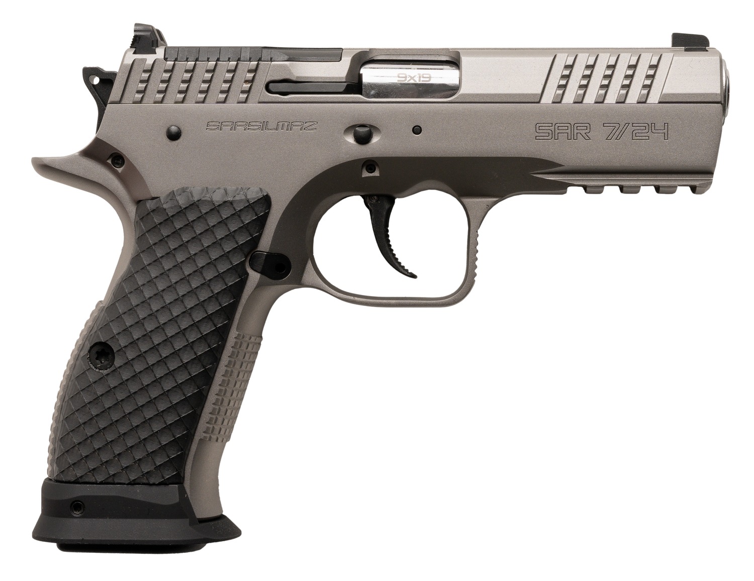 SAR Firearms SAR7/24 7/24 9mm 4.2" Stainless Semi-Auto Pistol