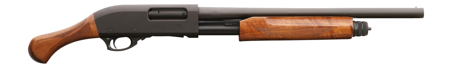 Chiappa Firearms 930439 Honcho Tactical *CA Compliant 12 Gauge 5+1 18.50" Matte Black Steel Barrel & Receiver, Walnut Grip
