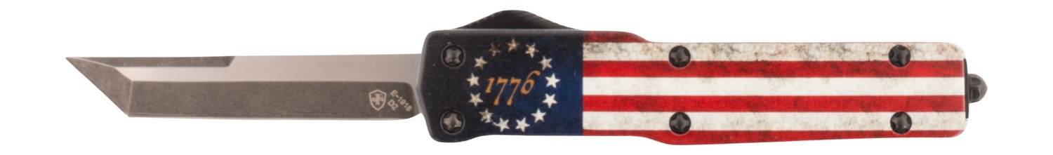 TEMP MZBRF121 SLIM ZINC BETSY ROSS FLAG DAGGER