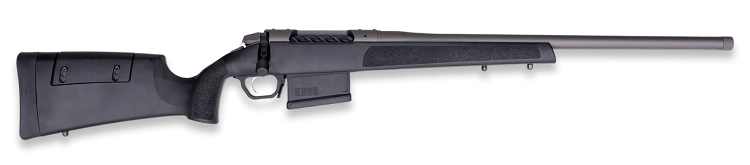 Weatherby 3WR0422CMR2T 307 Range SF 22 Creedmoor 5+1 20" Tungsten Cerakote Threaded Barrel & Steel Drilled & Tapped Receiver, Black Adj Cheek Piece & LOP Synthetic Stock
