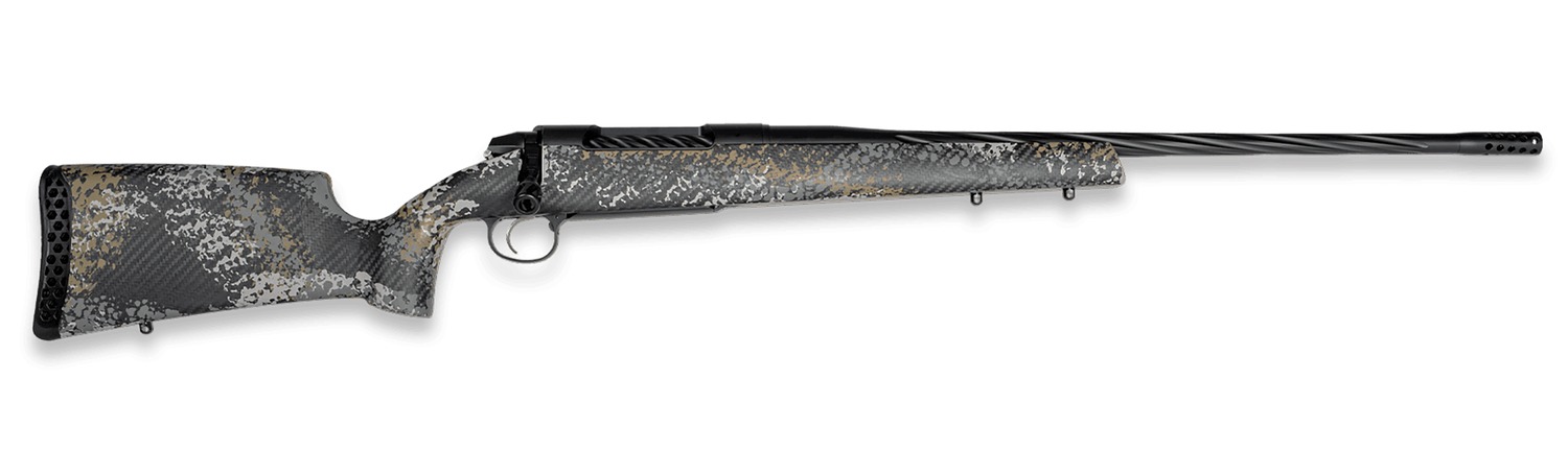 Weatherby 3WAST25CMR4B 307 Alpine ST Rifle 25 CM 22" Grey/Tan/White RH - Weatherby - 25 CREEDMOOR