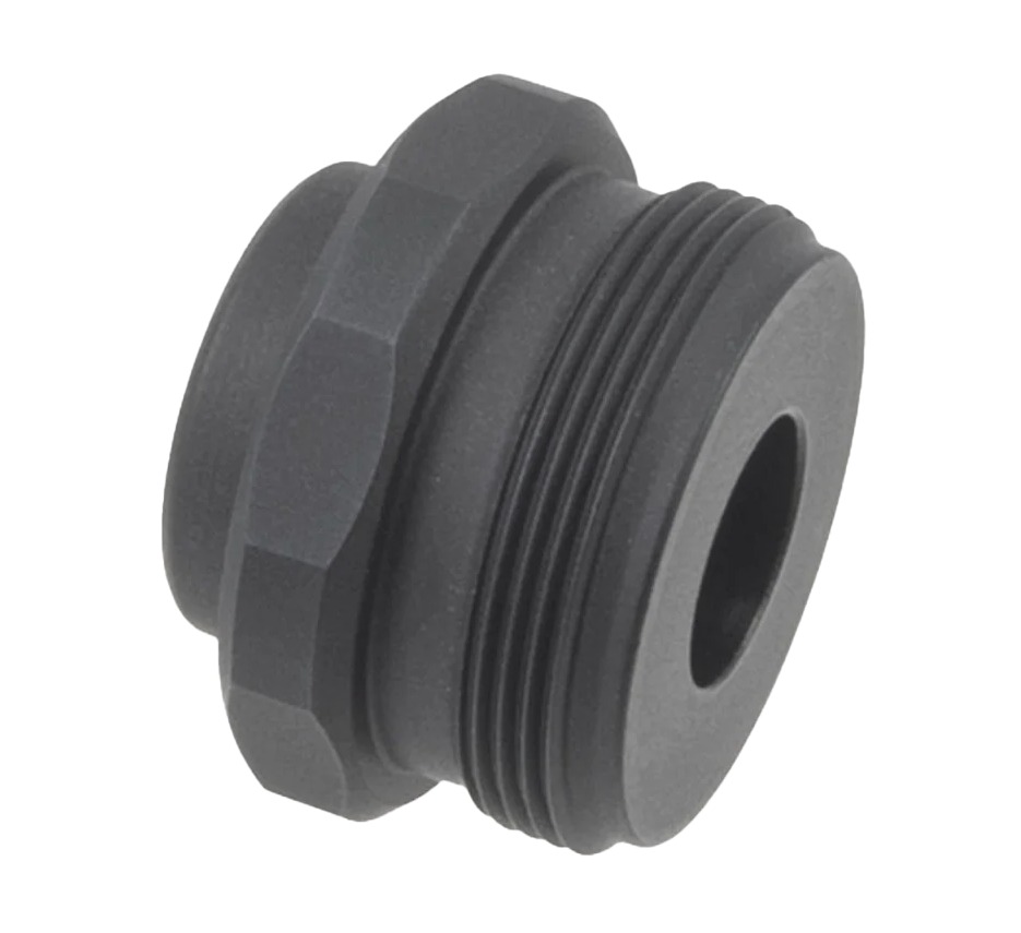 Jk Armament JK105LTM24 LT CCX Thread Mount Fits 5/8"x24 Aluminum Hard Anodized Black