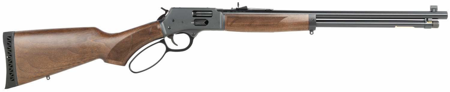 Henry H012PG357 Provider  38 Special 357 Mag 10+1 20" Blued Round Barrel, Blued Steel Drilled & Tapped Receiver, American Walnut Fixed w/Pistol Grip Stock