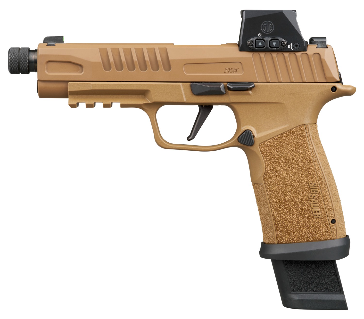 Sig SAUER 365XF-9-CTAC-TB-RXSL P365 Tacops 9mm 5.1" Nitron Semi-Auto Pistol - Sig Sauer - 9MM