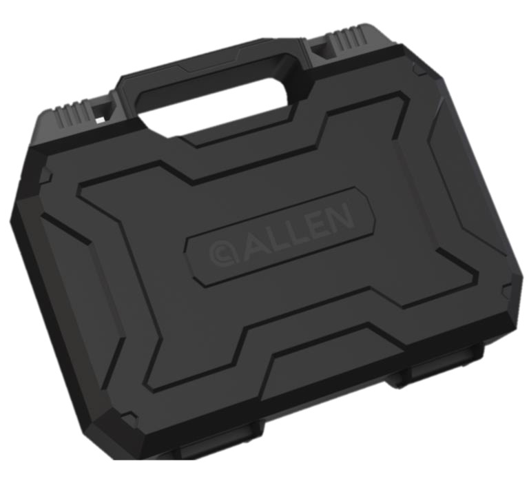 ALLEN 20177 HARD HANDGUN CASE STANDARD SINGLE