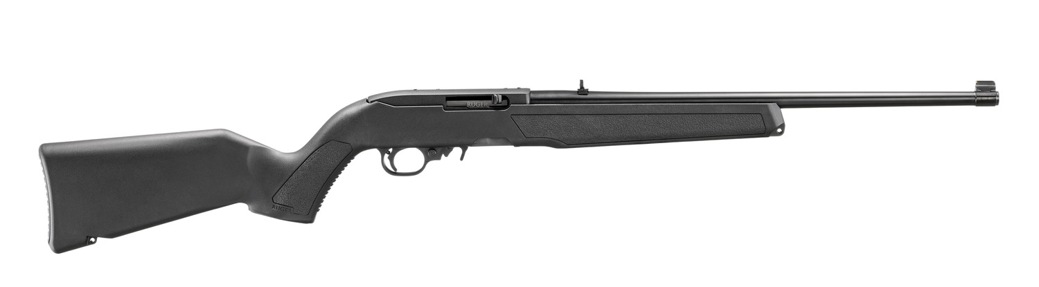 Ruger  10/22  22 LR 10+1 18.50" Satin Black Steel Barrel & Drilled & Tapped Receiver, Black Fixed w/M-LOK Polymer Stock