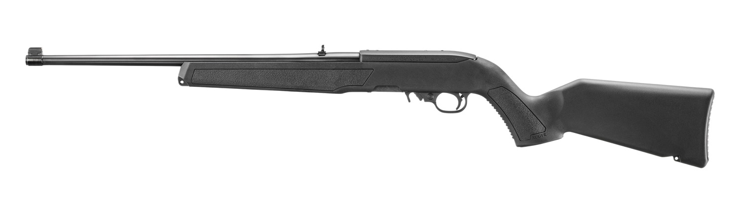 Ruger 10/22 Black M-LOK 22 LR 10+1 18.5 in. - Superb Reliable Semi-Auto 3 Ruger 10/22 Black M-LOK 22 LR rifle with polymer stock, right side