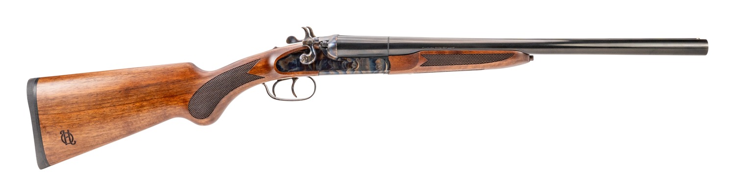 Heritage Mfg CW2018CH Coachwhip  20 Gauge Break Open 2rd 18.50" Black Chrome Side By Side Barrel, Color Case Hardened Alloy Steel Receiver, Fixed Turkish Walnut Stock