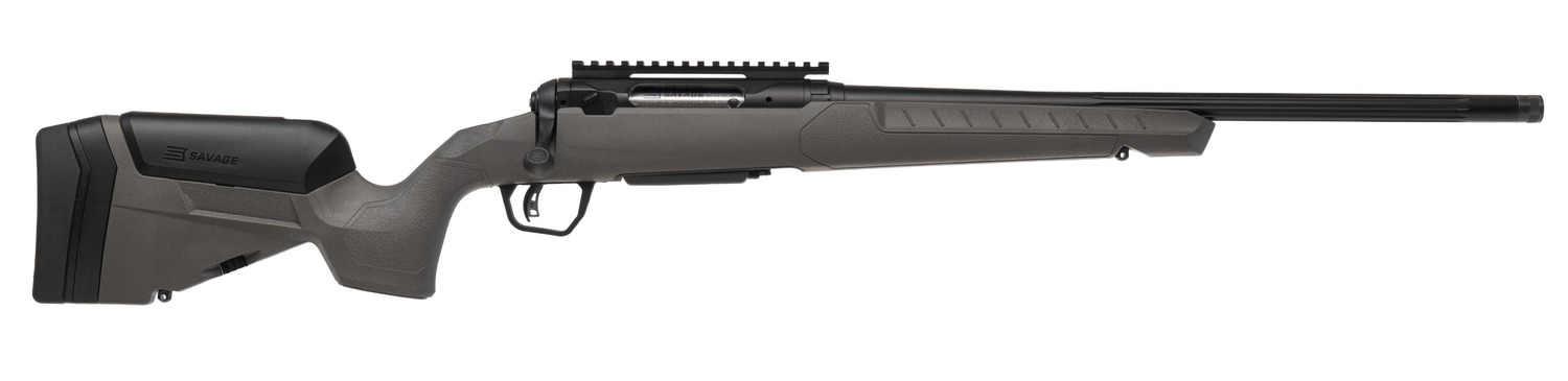 Savage Arms 32403 110 Trailblazer 22 Creedmoor 4+1 20" Fluted Barrel, Flat Dark Gray Adj LOP Synthetic Stock, Right Hand