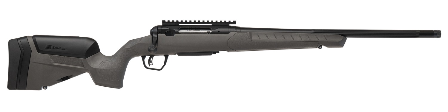 Savage Arms 32413 110 Trailblazer 338 ARC 4+1 16.50" Fluted Barrel, Flat Dark Gray Adj LOP Synthetic Stock, Right Hand