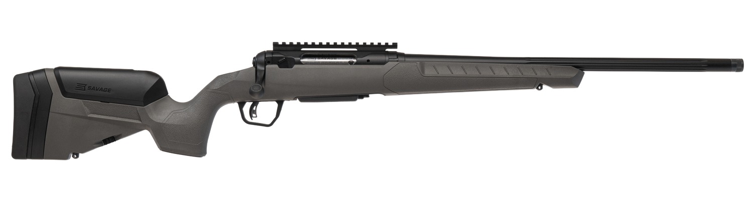 Savage Arms 32871 110 Trailblazer 7mm BC 4+1 16.50" Fluted Barrel, Flat Dark Gray Adj LOP Synthetic Stock, Right Hand