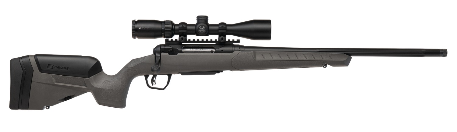 Savage Arms 32874 110 Trailblazer XP 25 Creedmoor 4+1 20" Fluted Barrel, Flat Dark Gray Adj LOP Synthetic Stock, Right Hand