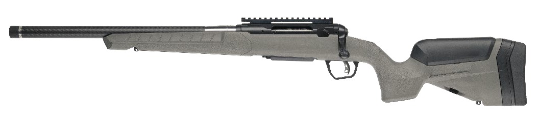 Savage Arms 32956 110 Carbon Hunter 308 Win 18" Flat Dark Gray Synthetic Stock, Left Hand