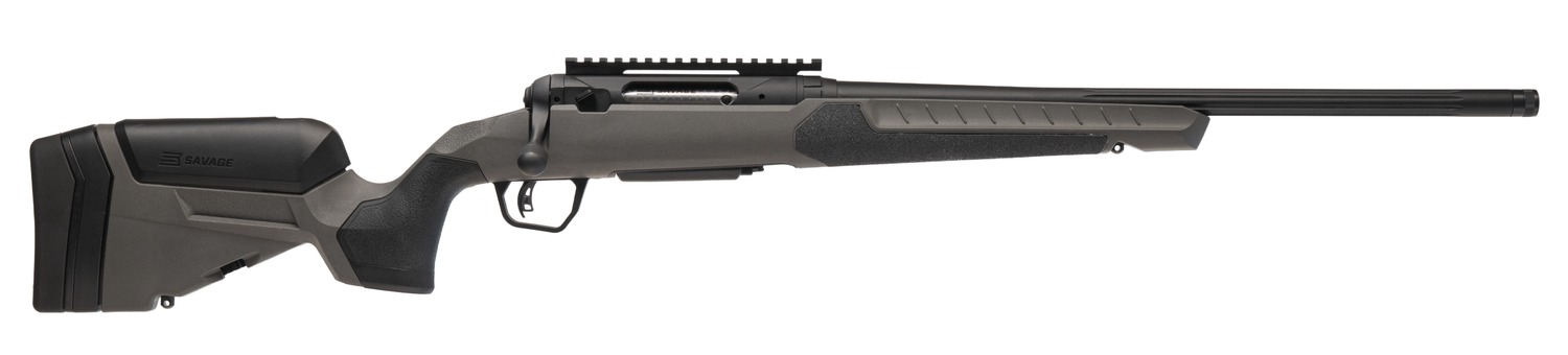 Savage Arms 32523 110 Core Hunter 22 Creedmoor 4+1 20" Fluted Barrel, Flat Dark Gray AccuStock w/AccuFit V2 Synthetic Stock, Right Hand