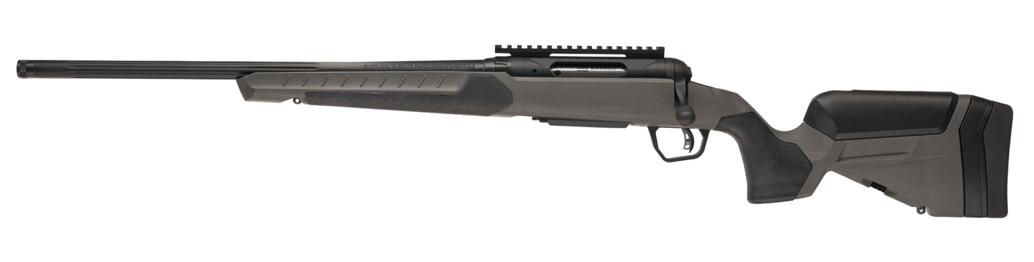 Savage Arms 32560 110 Core Hunter 6.8 Western 2+1 22" Fluted Barrel, Flat Dark Gray AccuStock w/AccuFit V2 Synthetic Stock, Left Hand