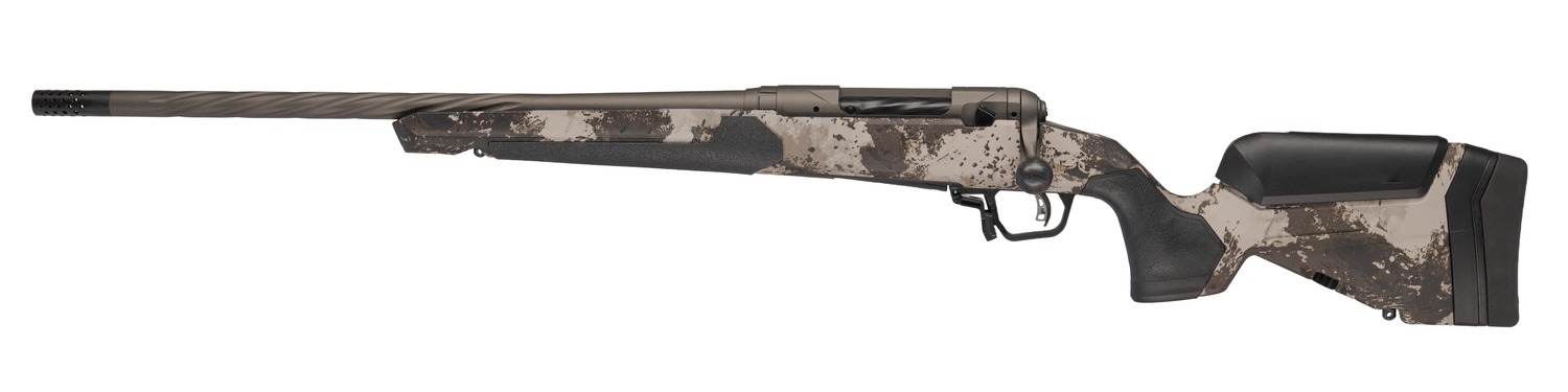 Savage Arms 32618 110 Core Hunter Pro 308 Win 3+1 20" Fluted Barrel, Savage Western Camo AccuStock w/AccuFit V2 Synthetic Stock, Left Hand