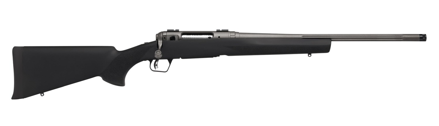 Savage Arms 33005 110 Trail Hunter Lite V2 Full Size 25 Creedmoor 4+1 20" Black Fluted Barrel, Black Carbon Steel Drilled & Tapped Receiver, Black Hogue OverMolded Synthetic Stock, Right Hand