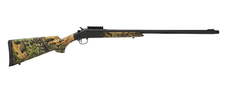 Stevens  301 Turkey Compact 410 Gauge Break Open 3" 1rd Matte Black Single Shot Barrel & Receiver, Mossy Oak Obsession Synthetic Stock, Ambidextrous
