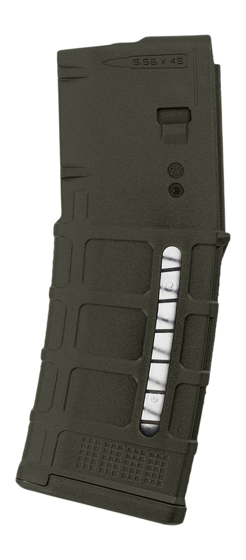 Magpul PMAG 30 AR/M4 M3 with Window, 223 Remington/5.56 NATO, 30 Rounds Olive Drab Green