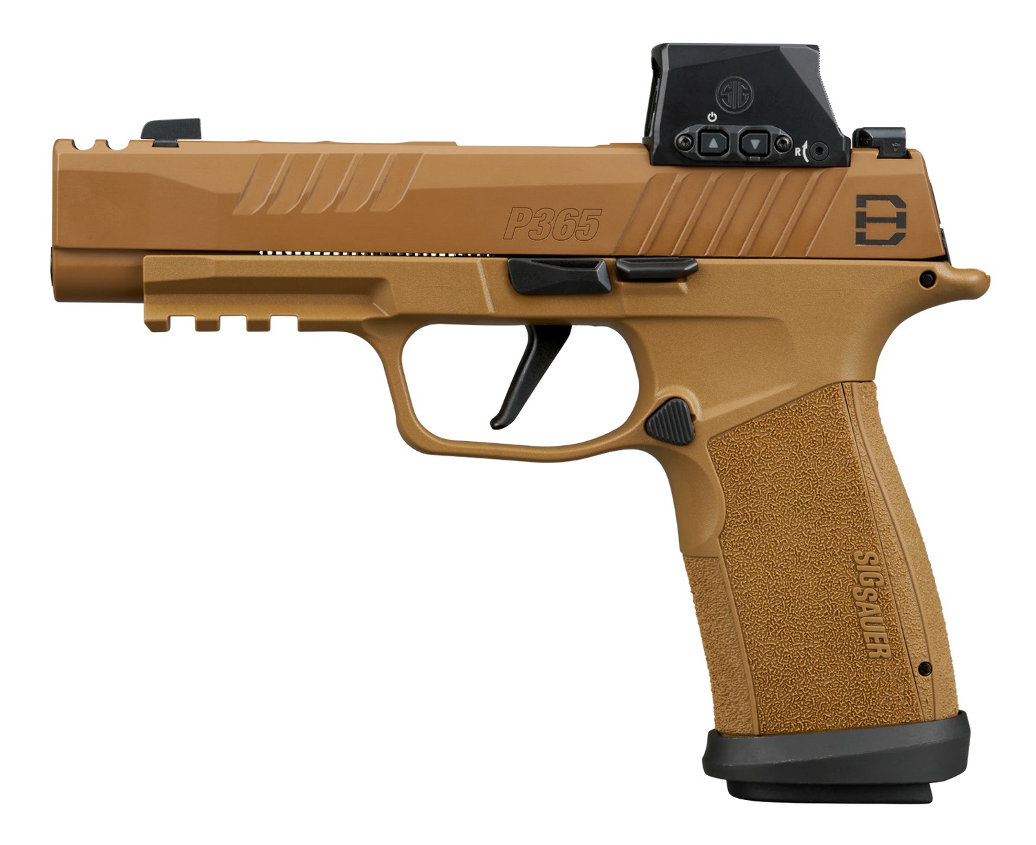 Sig SAUER 365XF-9-DH3-RXSL P365 DH3 9mm 3.7" Coyote Semi-Auto Pistol