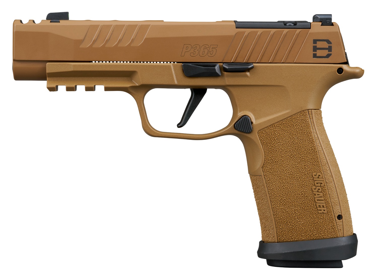 Sig SAUER 365XF-9-DH3-10 P365 DH3 9mm 3.7" Coyote Semi-Auto Pistol - SIG SAUER - 9MM