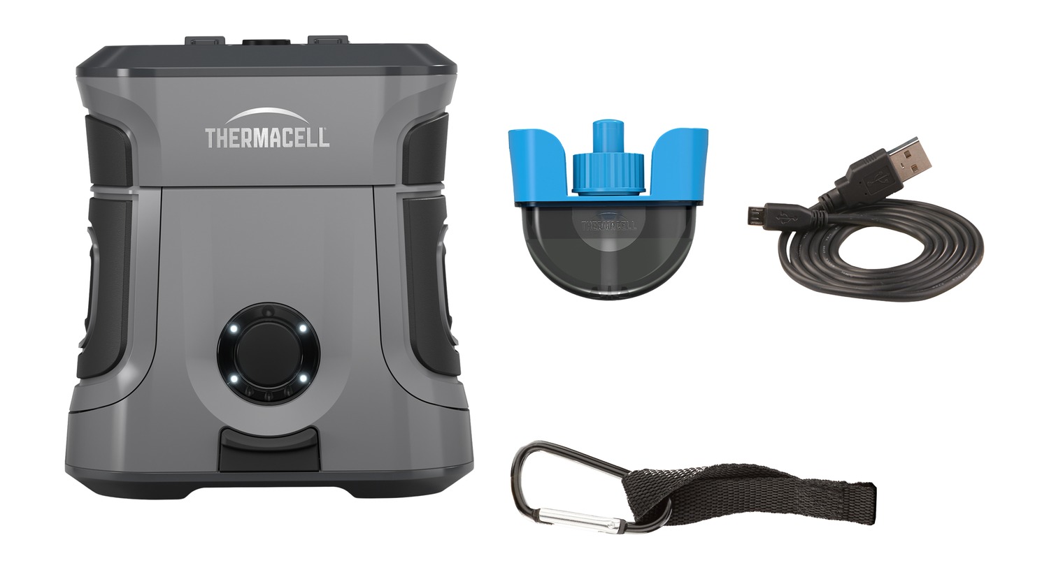 Thermacell EX90GREY Rechargeable Mosquito Repeller, 9-Hour Battery, Grey