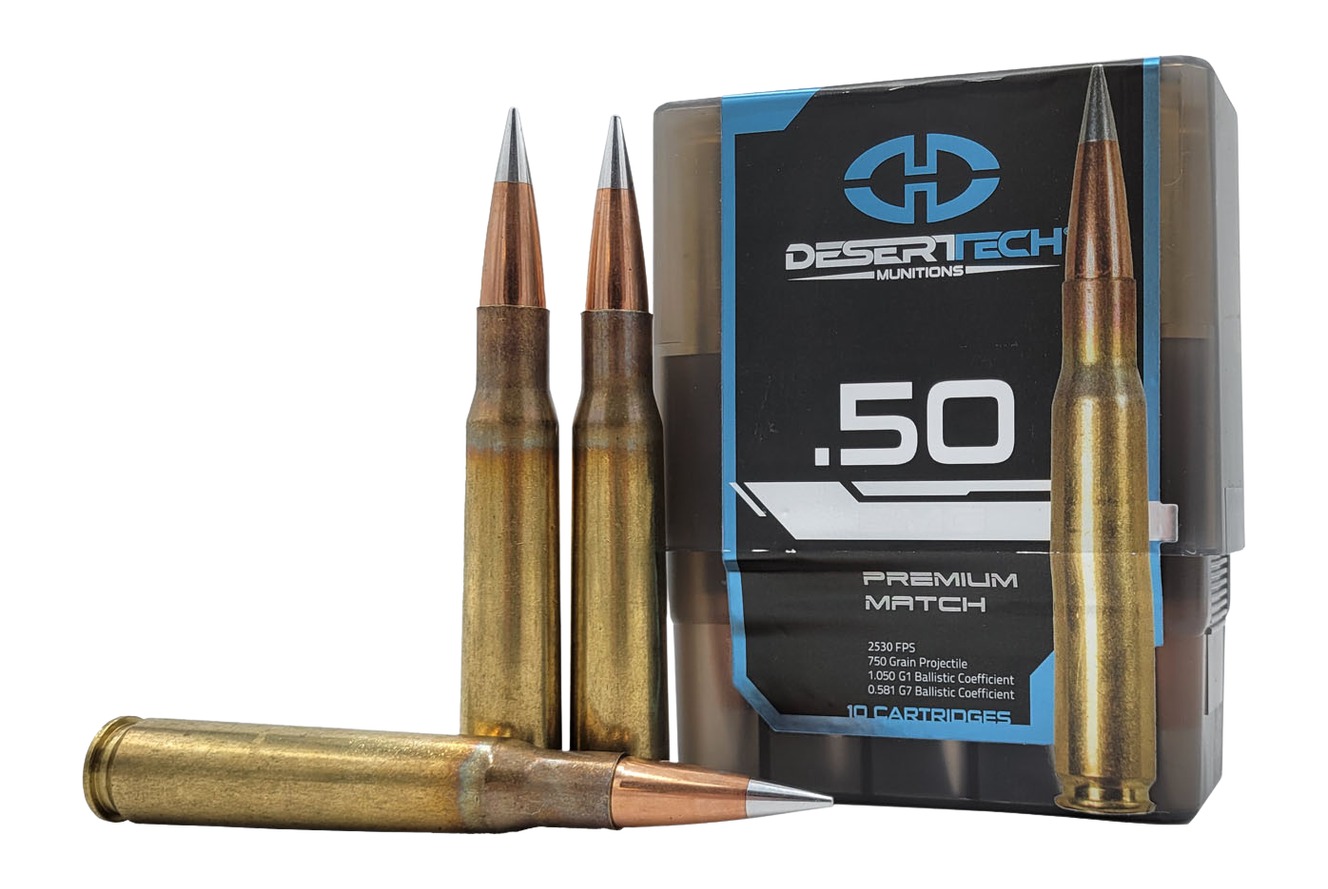DT DTM-500750-BX DTM AMMO BOX 50BMG 750GR 10/10 - Desert Tech