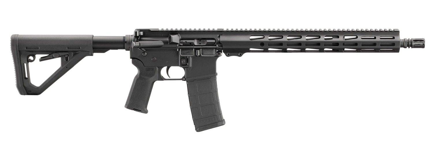 Ruger 28600 Harrier  5.56 NATO 30+1 16.10" Black Nitride Threaded Barrel, Black Hardcoat Anodize Aluminum Receiver w/Picatinny Rail, M-LOK Handguard, Black Magpul DT Carbine Collapsible Polymer Buttst