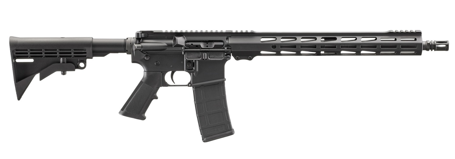 Ruger 28601 Harrier  5.56 NATO 30+1 16.10" Black Anodized Threaded Barrel, Black Hardcoat Anodize Aluminum Receiver w/Picatinny Rail, M-LOK Handguard, M4 Style Collapsible Black Polymer Stock, AR Styl