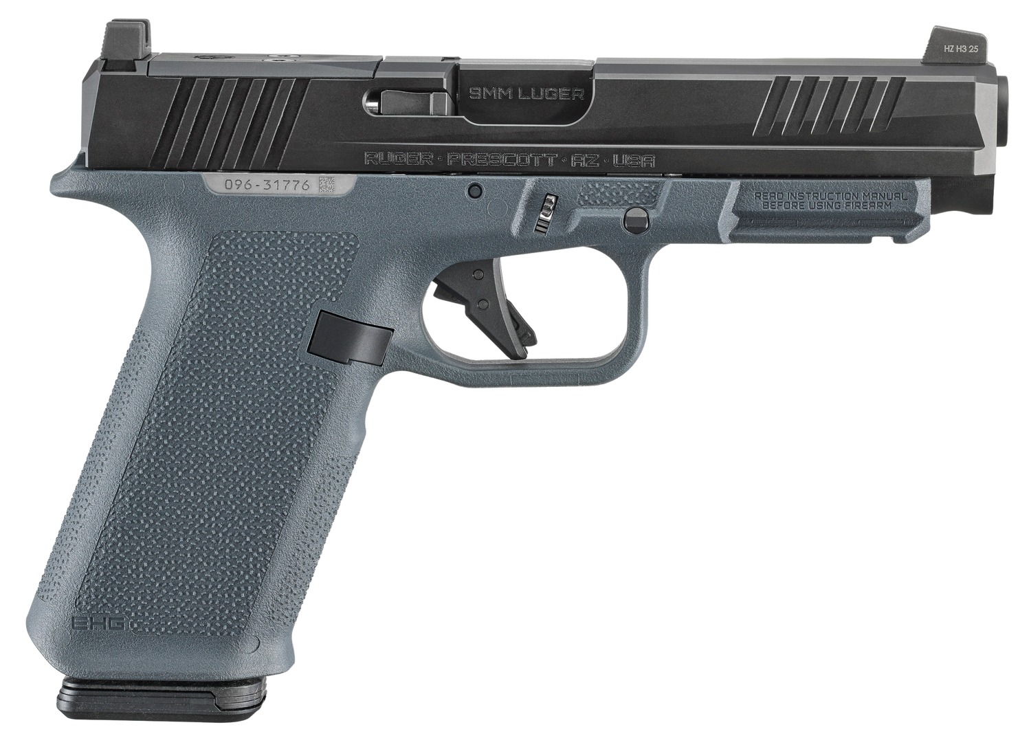 Ruger RXM Handgun 9mm Luger 17rd Magazines (2) 4.5 Barrel Grey OR