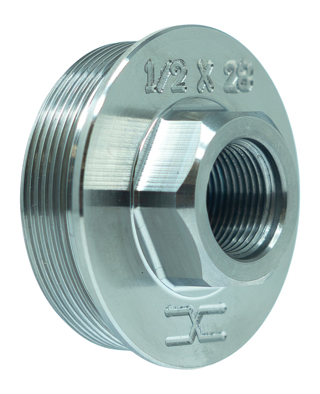 FAXON FFMDSILHUB52802   1/2X28 TTNM  DIRCT THREAD