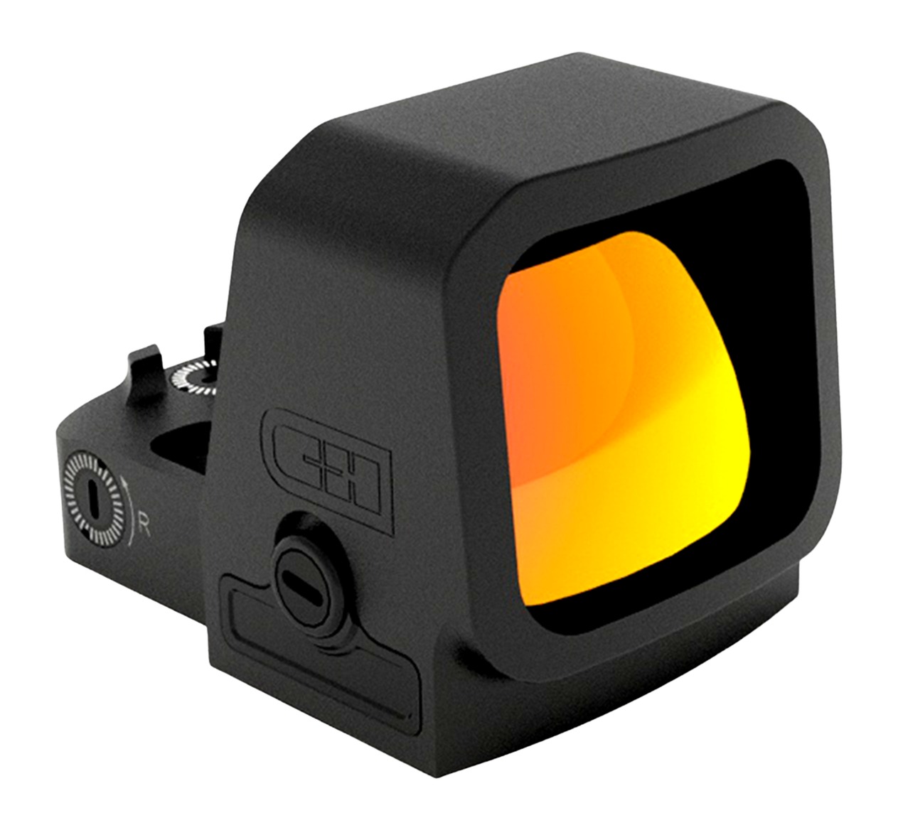 C&H Precision RMSC Max 1X 24mm Red Dot Black 2.5 MOA Matte - C&H Precision