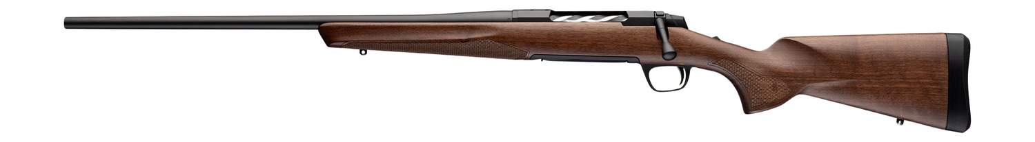 Browning 036002299 X-Bolt 2 Hunter 6.8 Western 3+1 24" Matte Blued Sporter Barrel, Matte Blued Steel Drilled & Tapped Receiver, Satin Black Walnut Fixed Stock, Left Hand