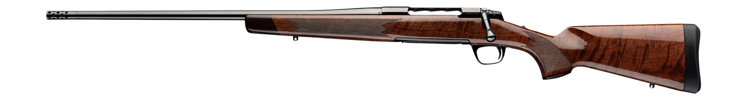 Browning 036123224 X-Bolt 2 Medallion 270 Win 4+1 22" Gloss Blued Threaded Barrel, Gloss Blue w/Engraving Steel Drilled & Tapped Receiver, Fixed Grade II Walnut Stock, Left Hand