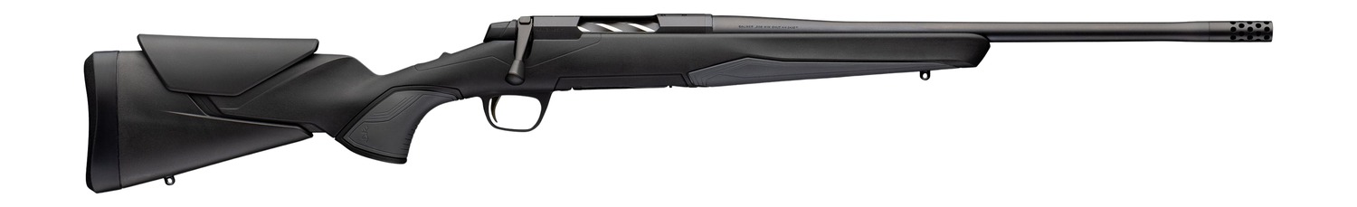 Browning 036131282 X-Bolt 2 Hunter SPR 6.5 Creedmoor 4+1 18" Matte Blued Threaded Barrel & Steel Drilled & Tapped Receiver, Matte Black Adj Vari-Tech Synthetic Stock, Right Hand
