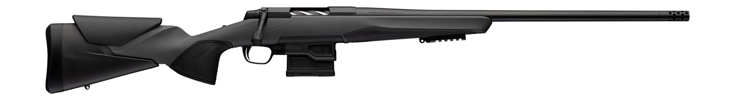 Browning 036130224 X-Bolt 2 Hunter LR 270 Win 6+1 22" Matte Blued Threaded Barrel & Steel Drilled & Tapped Receiver, Matte Black Adj Vari-Tech Synthetic Stock, Right Hand